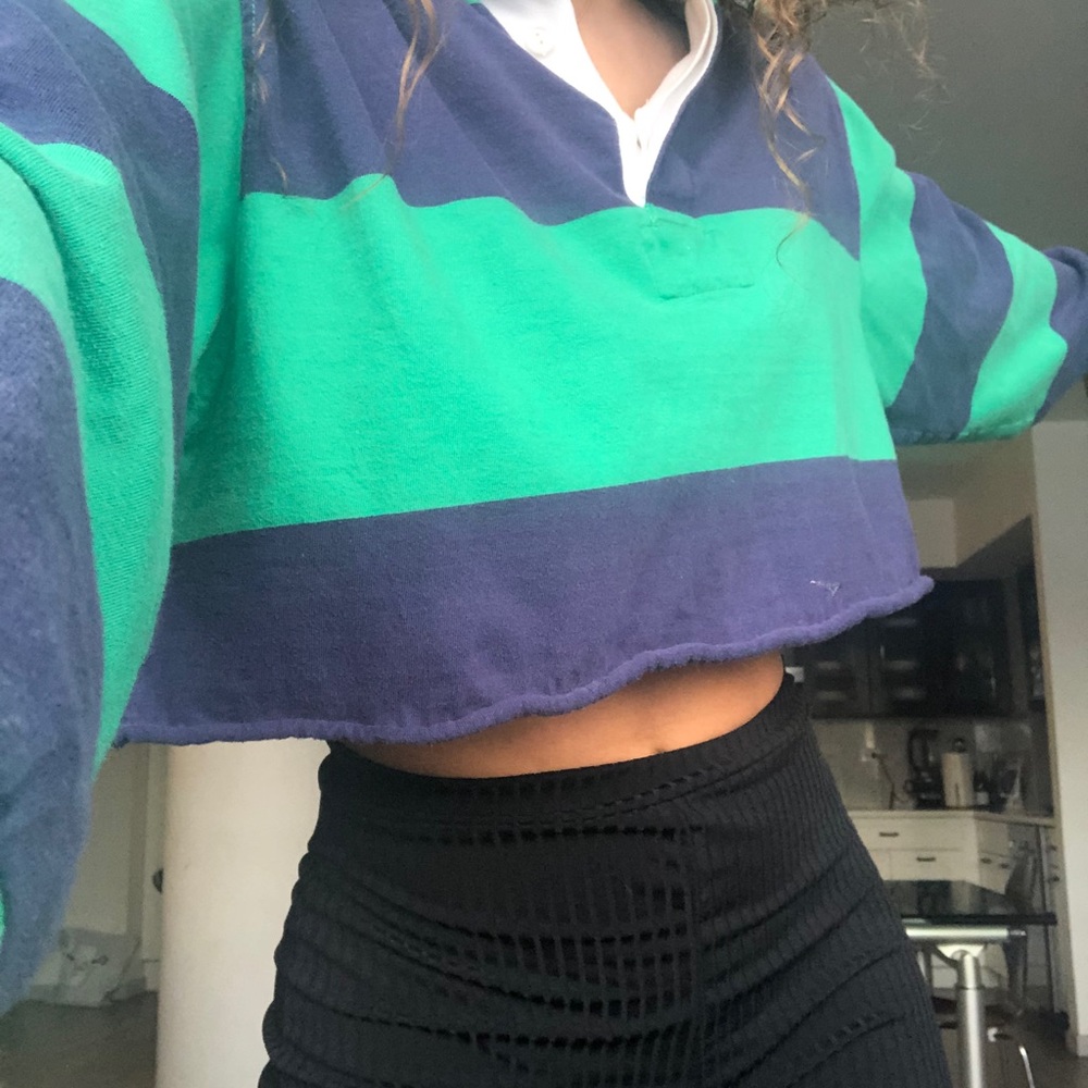 Cropped sweater